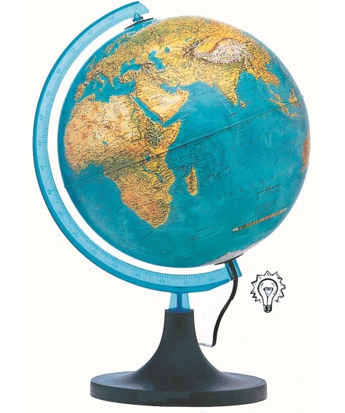 Esfera física con luz