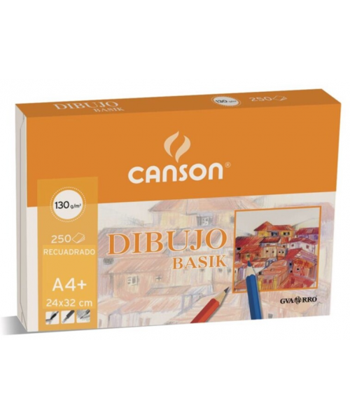 Láminas dibujo A4 recuadro