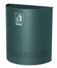 Papeleras metálicas de pared