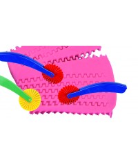 Paquete 9 Cortadores plastilina con dientes