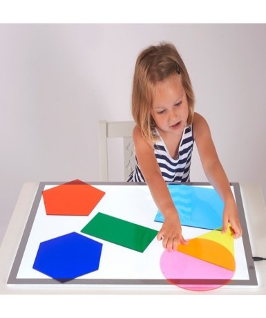 Mesa de luz rectangular