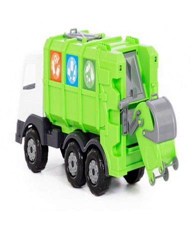 Camión basura reciclaje
