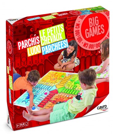 Parchis suelo ludo