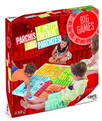 Parchis suelo ludo