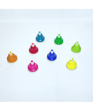 Juego 8 campanitas con botón