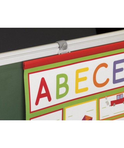 Pizarra formica marco de aluminio 122x100 cm. 2