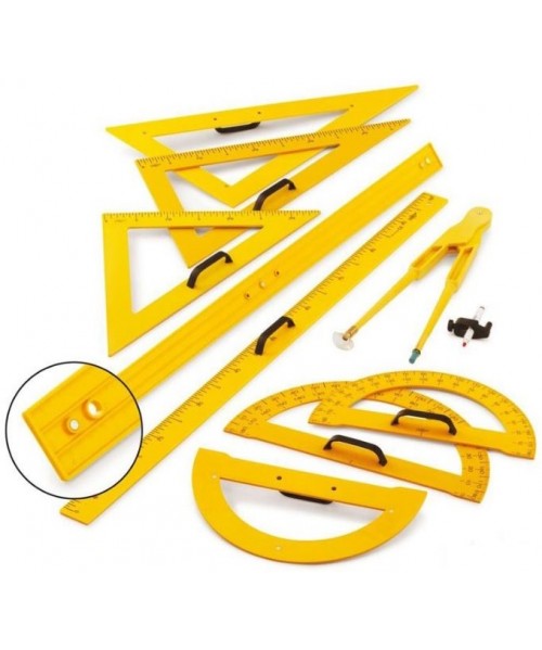 Juego de plástico con empuñadura para pizarra imantados