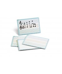 Pizarra pentagramas individual 21x30 cms