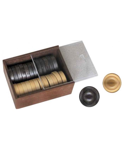 Fichas de damas plástico. Falomir 2