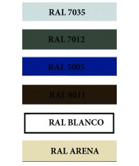 Taquilla metálica 2 cuerpos 2 puertas en altura