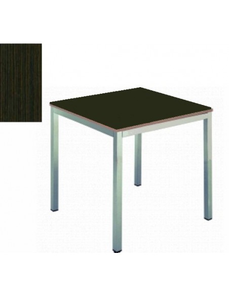 Mesa cúbica wengue 120x80x75 . P/gris