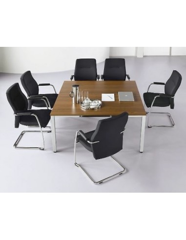 Mesa cúbica wengue 120x80x75 . P/gris