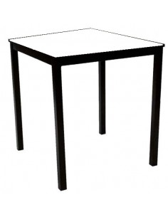 Mesa cúbica blanca 120x80x75 . P/n