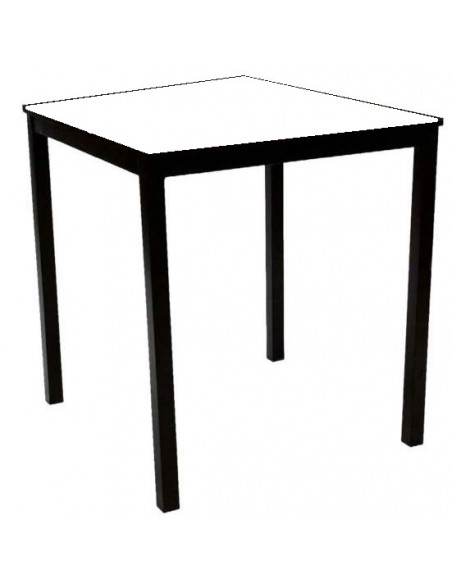 Mesa cúbica blanca 120x80x75 . P/n