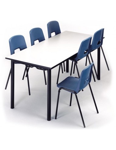 Silla para acoplar patas negras - 32 cm. de alto