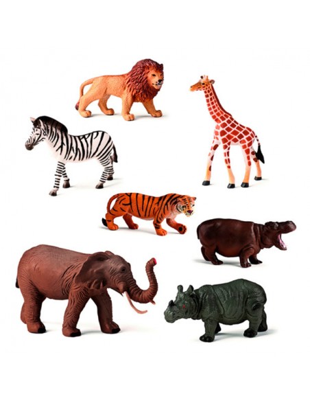 Bote selva - 7 animales