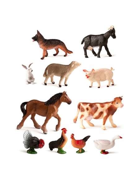 Bote granja 11 animales