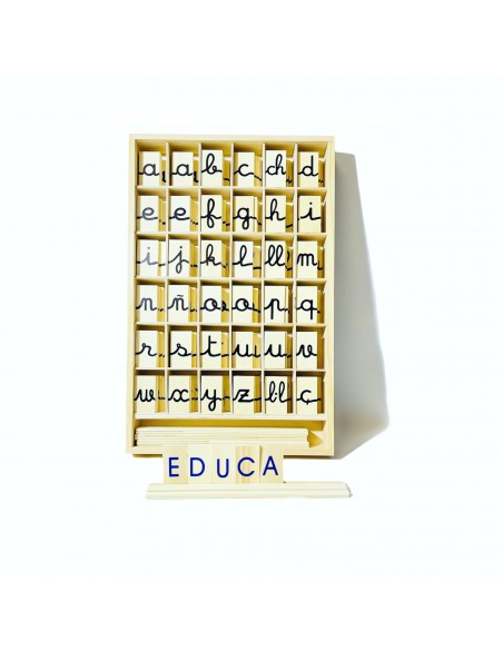 Alfabeto madera