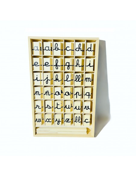 Alfabeto madera
