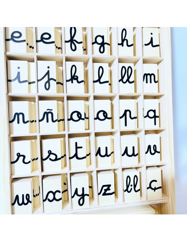 Alfabeto madera