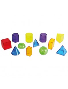 Cuerpos geométricos tranparentes