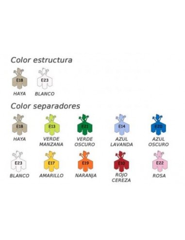 Perchero - quesitos: 6 huecos