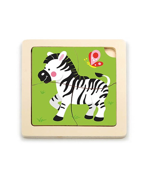 4 puzles animales - 4 piezas 2