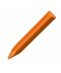 Caja 12 ceras triangulares Triwax - Naranja