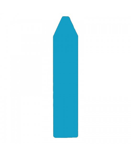 Caja 12 ceras Dacs unicolor Azul Claro