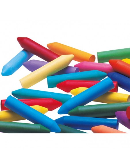 Caja 12 ceras Dacs unicolor Azul Claro