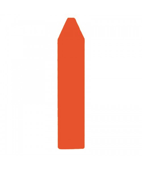 Caja 12 ceras Dacs unicolor Naranja