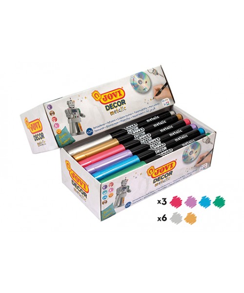 Jovi decor metallic C-24 colores surtidos