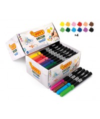 Pack 48 rotuladores surtidos Jovidecor Textil