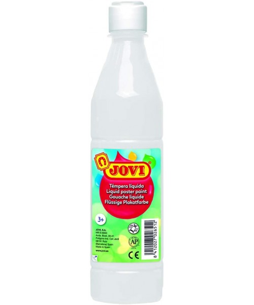 Témpera líquida Jovi 500 ml. Blanca