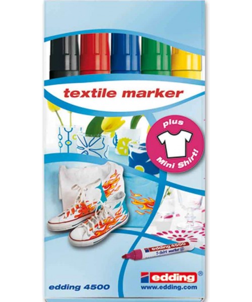 Marcadores ropa surtido Edding