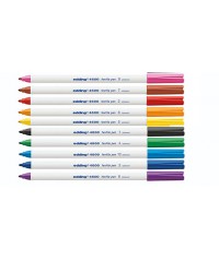 Rotulador textil 4600 10 col.surtidos