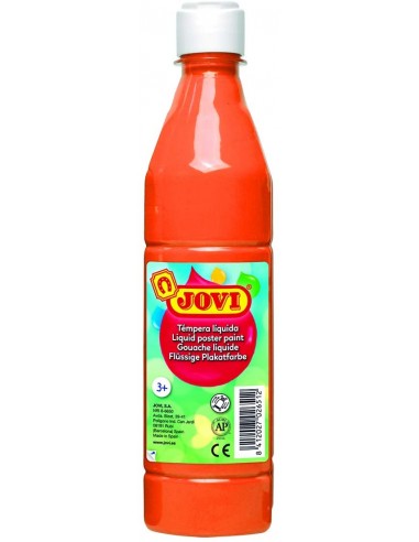 Témpera líquida Jovi 500 ml. Naranja