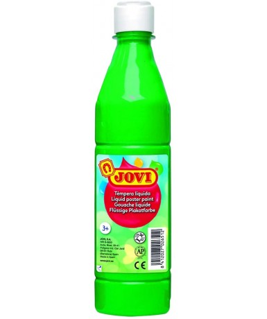 Témpera líquida Jovi 500 ml. Verde