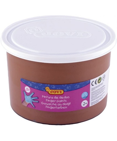 Pintura de dedos Jovi Marrón