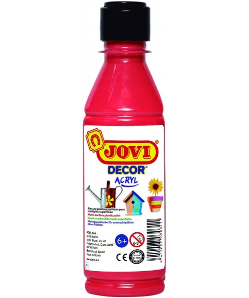 Botella pintura plástica Jovidecor Magenta