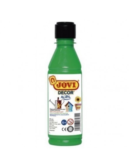 Botella pintura plástica Jovidecor Verde