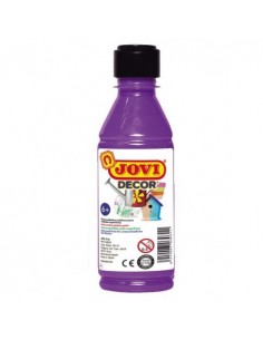 Botella pintura plástica Jovidecor Violeta