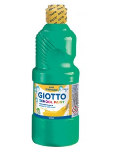 Tempera escolar Giotto Verde oscuro