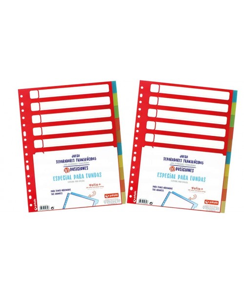 Separador para fundas 10 posiciones