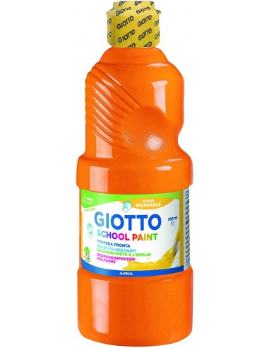 Tempera escolar Giotto Naranja