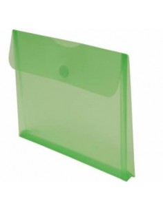 Sobre fuelle folio verde unicolor