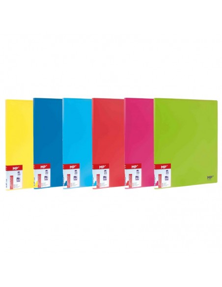 Carpeta de 20 fundas A4 colores surtidos