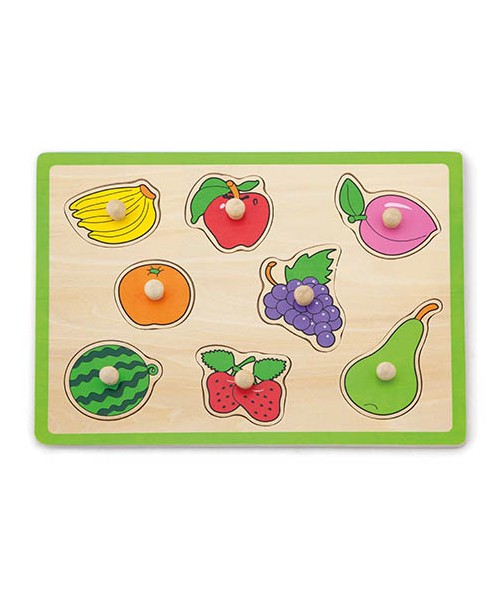 Encaje frutas - 8 piezas