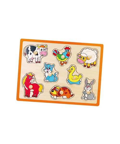 Encaje granja - 8 piezas