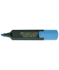 Rotulador fluorescente - Azul - 10 unidades